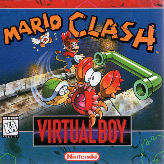 MARIO CLASH  - VIRTUALBOY