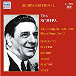 SCHIPA, TITO - COMPLETE 1924-25 RECORDINGS (NAXOS)