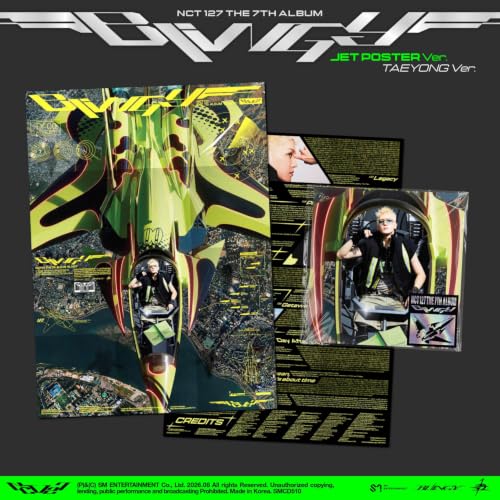NCT 127 - THE 7TH ALBUM 'BLINGY' (JET POSTER VER. - TAEYONG) (CD)