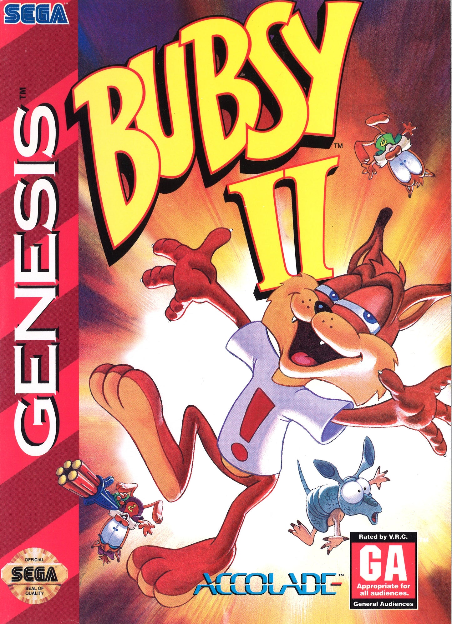 BUBSY II  - GENESIS