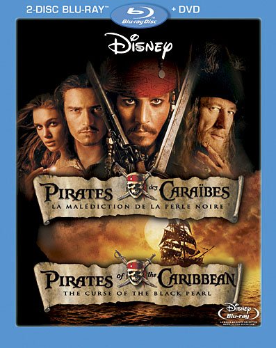 PIRATES DES CARAïBES : LA MALéDICTION DE PERLE NOIRE (BILINGUAL BLU-RAY COMBO PACK) [BLU-RAY + DVD]