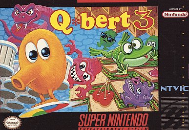 Q*BERT 3  - SNES (W/BOX & MANUAL)