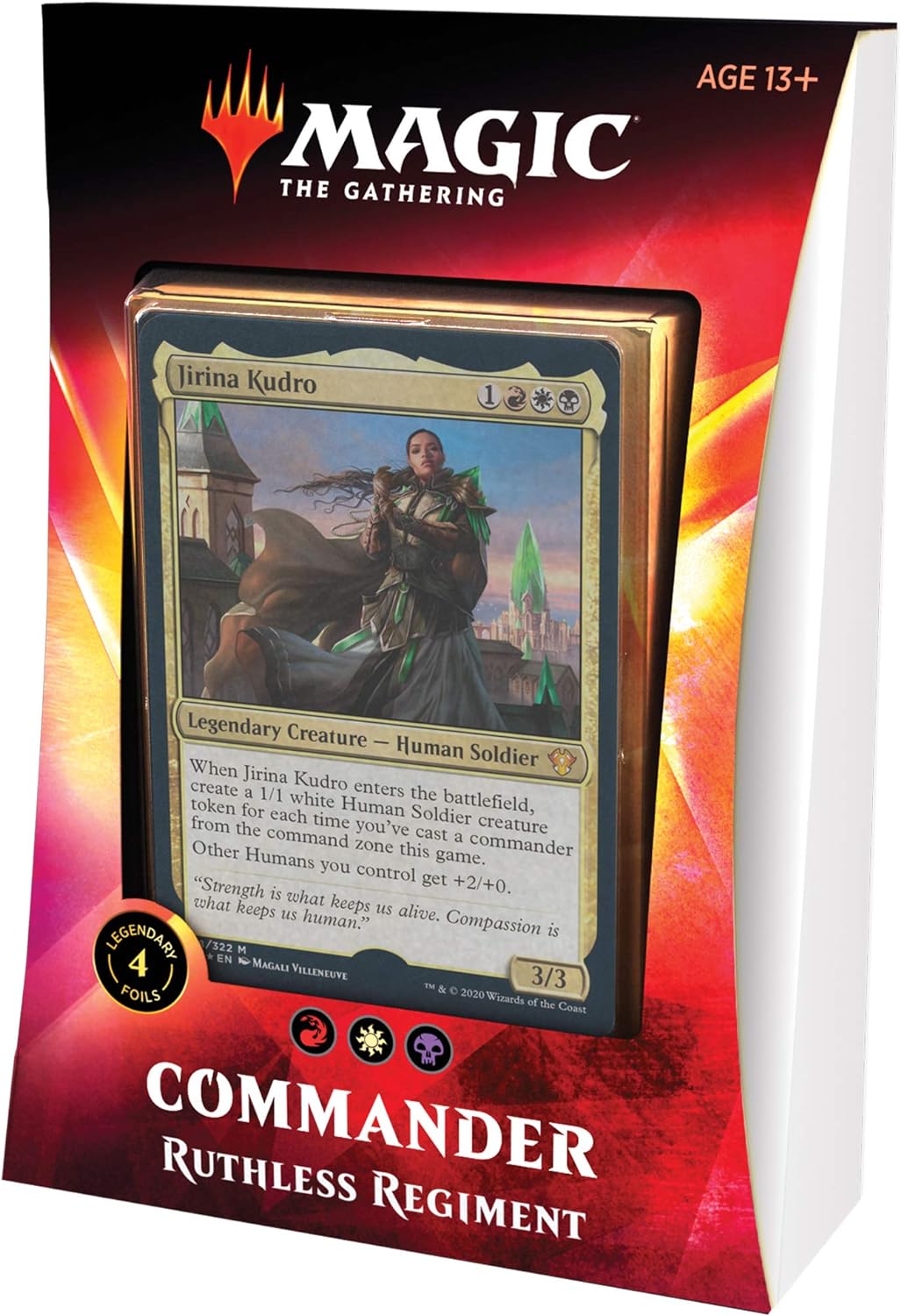 MAGIC THE GATHERING: RUTHLESS REGIMENT  - COMMANDER-2020 IKORIA