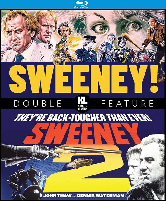 SWEENEY 1 & 2  - BLU-DOUBLE FEATURE-KL STUDIO CLASSICS