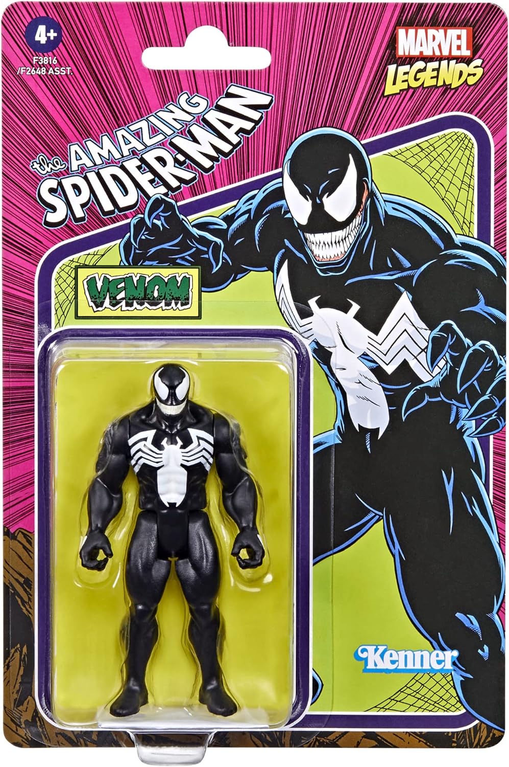 AMAZING SPIDER-MAN: VENOM - 3.75-MARVEL LEGENDS-F3816