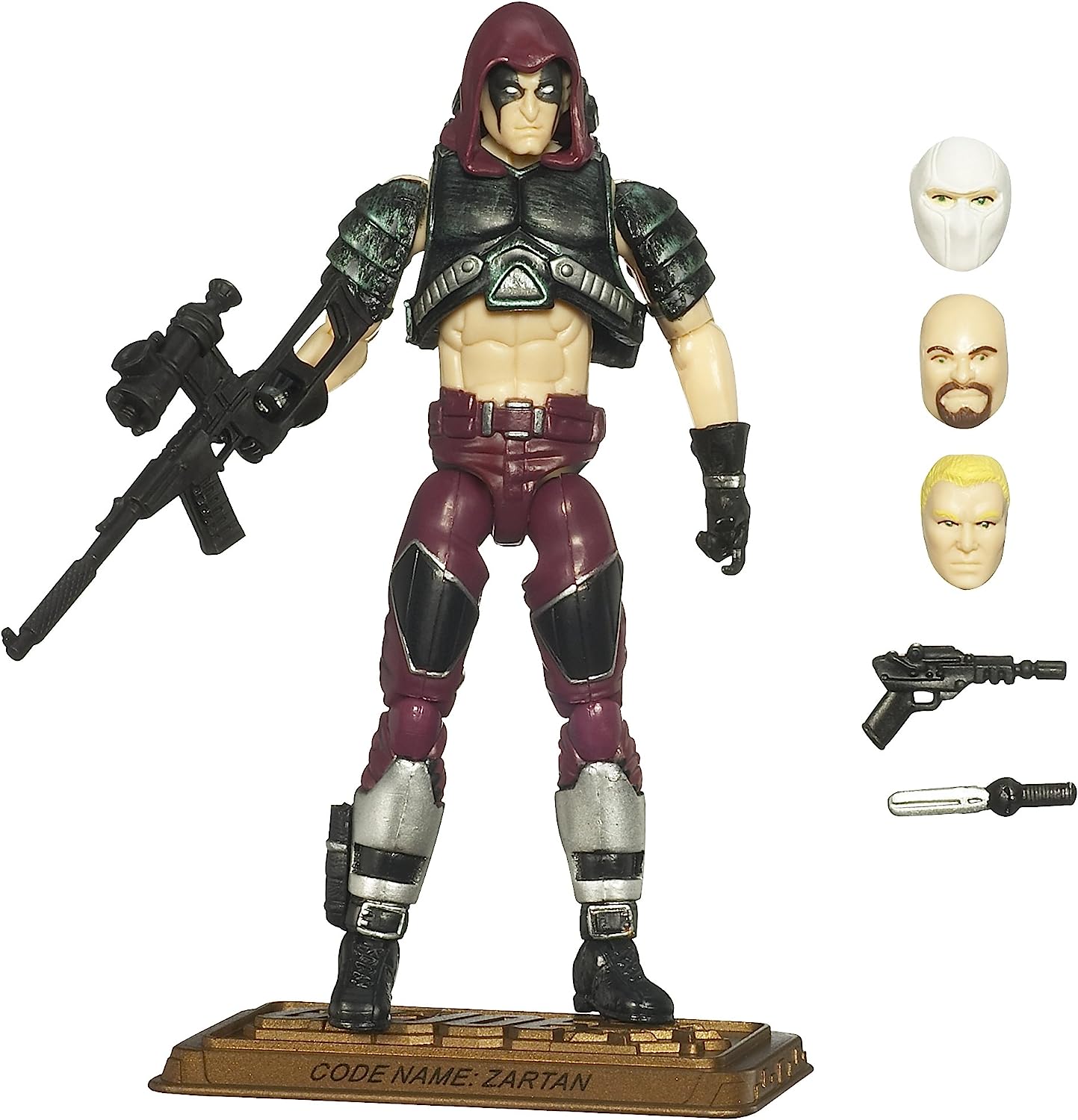 G.I.JOE: ZARTAN - HASBRO-HALL OF HEROES-2008