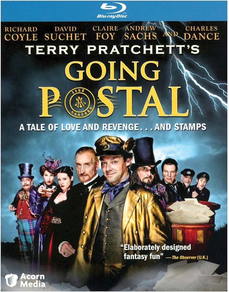 TERRY PRATCHETT'S GOING POSTAL - BLU