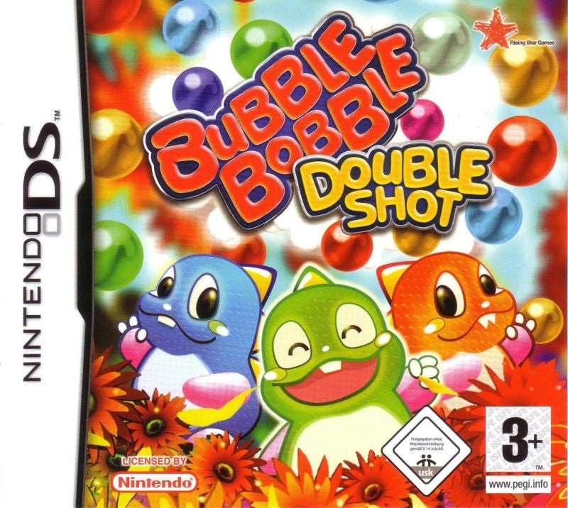 BUBBLE BOBBLE: DOUBLE SHOT (CARTRIDGE ON  - DS
