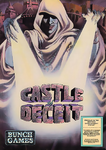 CASTLE OF DECEIT  - NES (W/BOX & MANUAL)