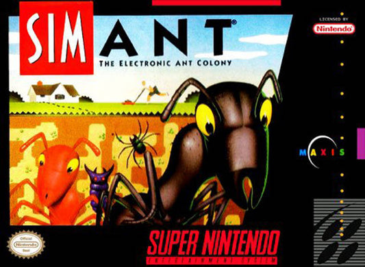 SIMANT  - SNES (W/BOX & MANUAL)