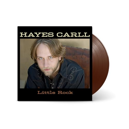 HAYES CARLL - LITTLE ROCK (OPAQUE BROWN LP/FIRST EDITION VINYL)