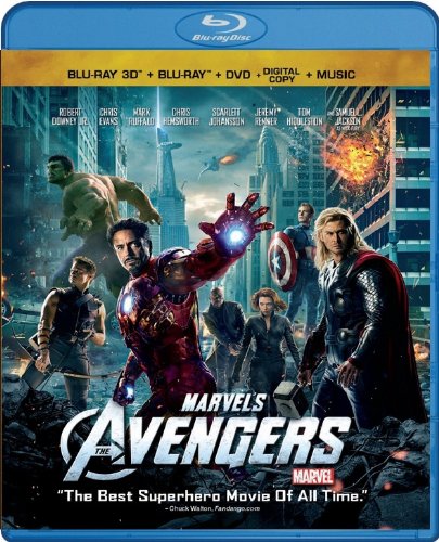 MARVEL'S THE AVENGERS (4-DISC + MUSIC DOWNLOAD) [BLU-RAY 3D + BLU-RAY + DVD + DIGITAL COPY] (BILINGUAL)