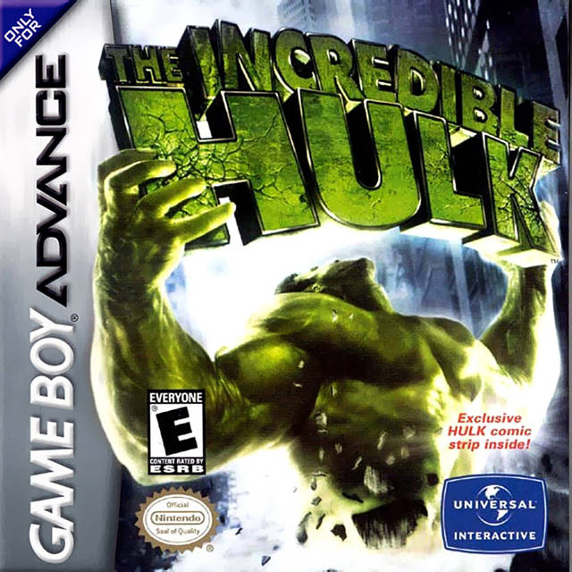 INCREDIBLE HULK  - GBA