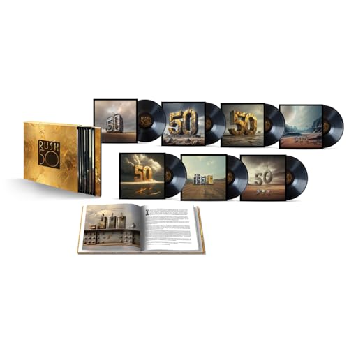 RUSH - 50 [DELUXE 180GRAM 7XLP]