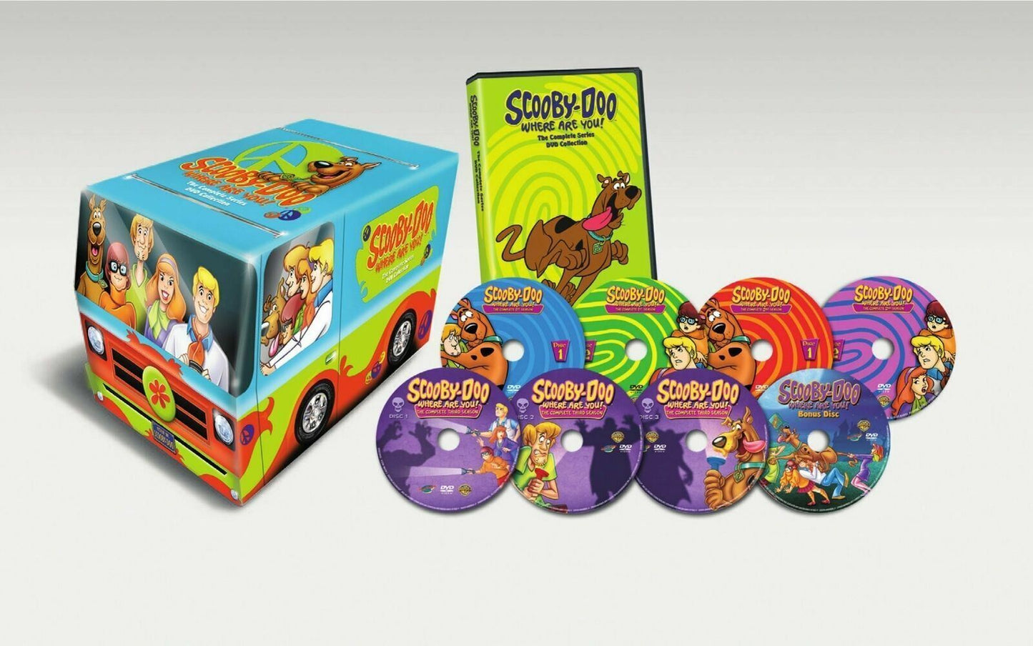 SCOOBY-DOO, WHERE ARE YOU!  - DVD-COMPLETE SERIES (W/VAN)