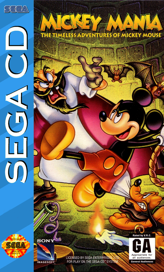 MICKEY MANIA  - SEGACD