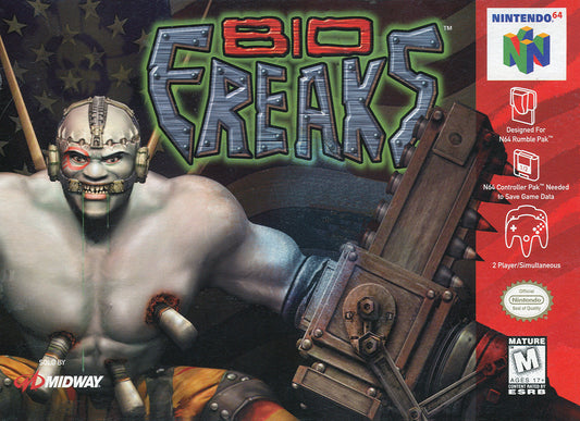 BIOFREAKS  - N64 (W/BOX & MANUAL)