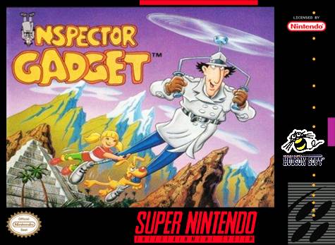 INSPECTOR GADGET  - SNES (W/BOX & MANUAL)