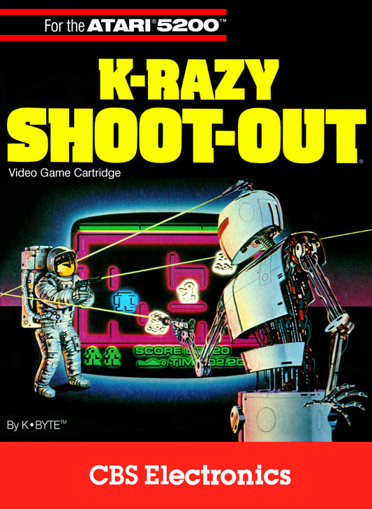 K-RAZY SHOOT-OUT  - ATARI5200