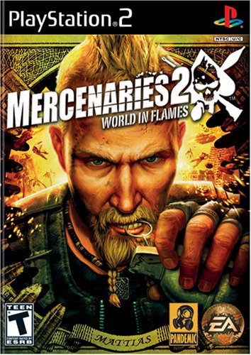 MERCENARIES 2:WORLD IN FLAMES - PLAYSTATION 2