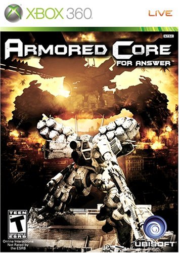 ARMORED CORE FOR ANSWER (FR/ENG MANUAL) - XBOX 360