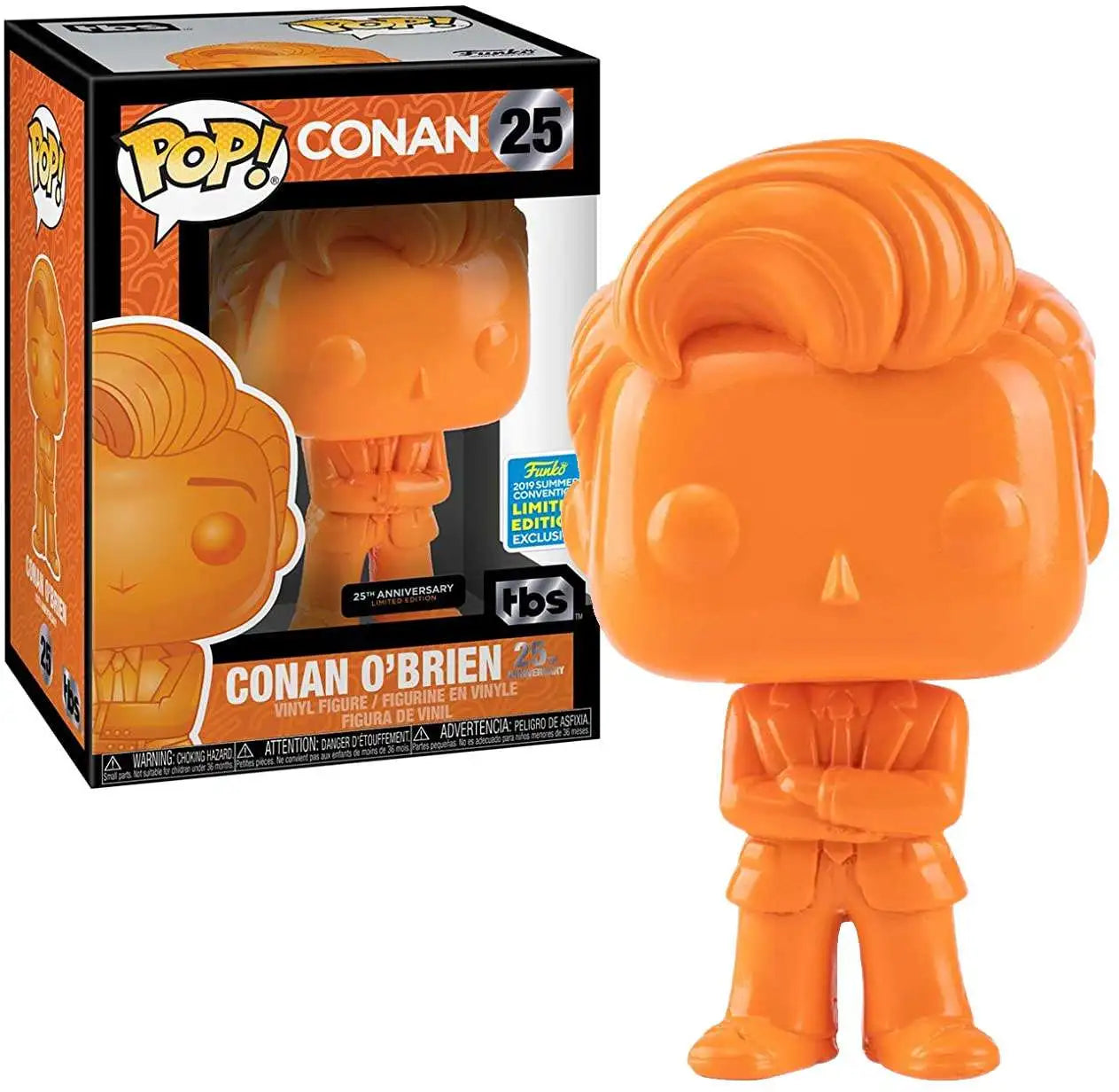 CONAN O'BRIEN #25 (25TH ANN) - FUNKO POP!-SAN DIEGO CON