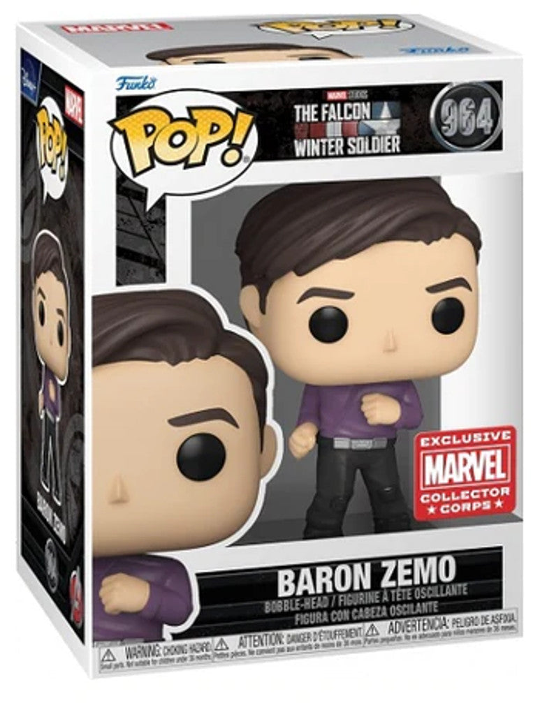 FALCON & THE WINTER SOLDIER: BARON ZEMO #964 - FUNKO POP!-COLLECTOR CORPS