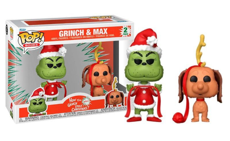 HOW THE GRINCH STOLE CHRISTMAS!: GRINCH & MAX (2 PACK) - FUNKO POP!