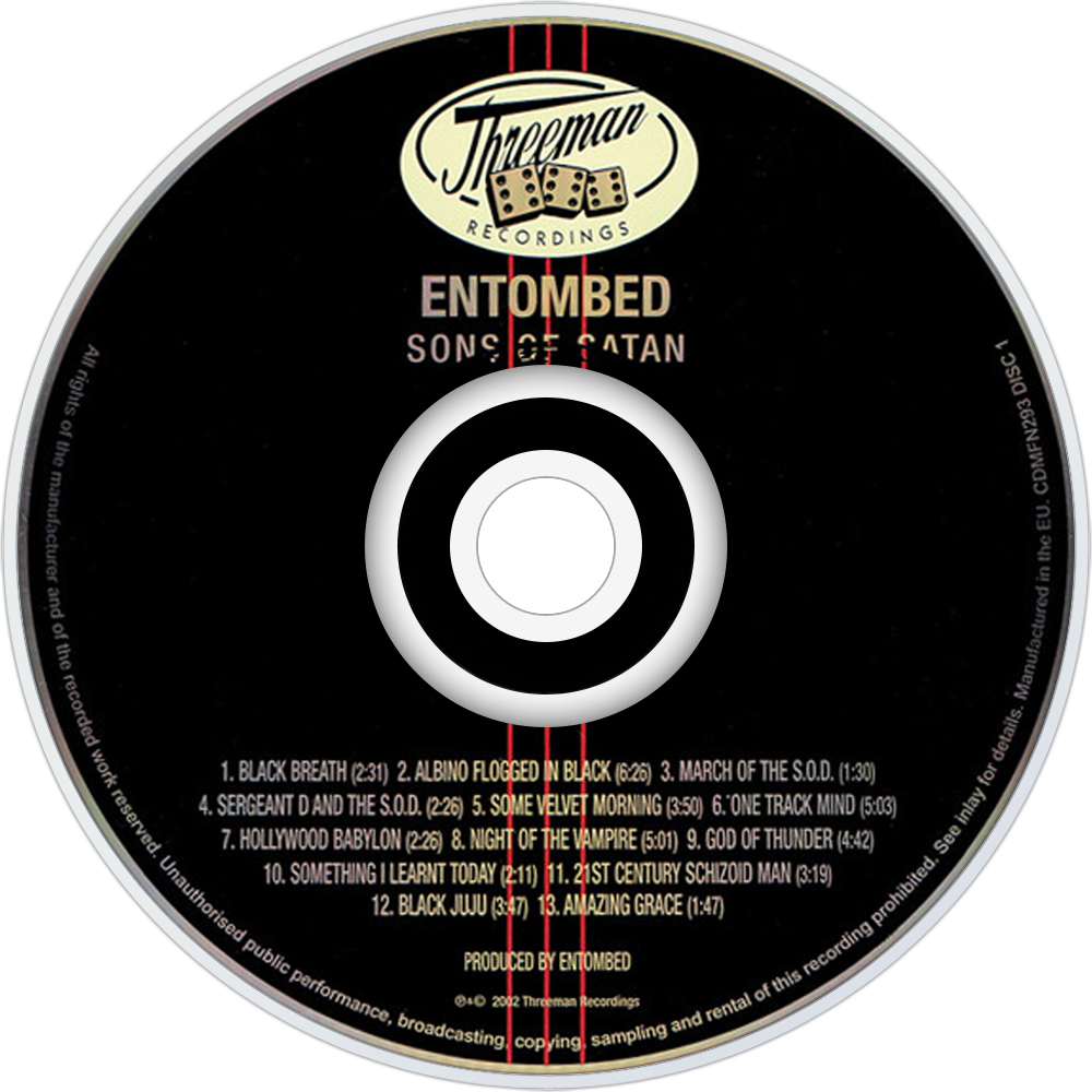 ENTOMBED  - SONS OF SATAN PRAISE THE LORD