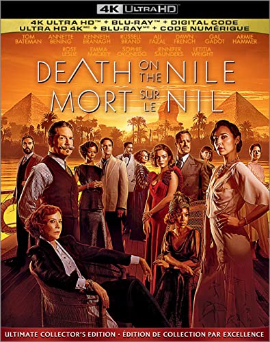 DEATH ON THE NILE  - BLU-4K-2022-KENNETH BRANAGH-INC. BLU COP