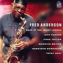 ANDERSON, FRED  - BACK AT THE VELVET LOUNGE