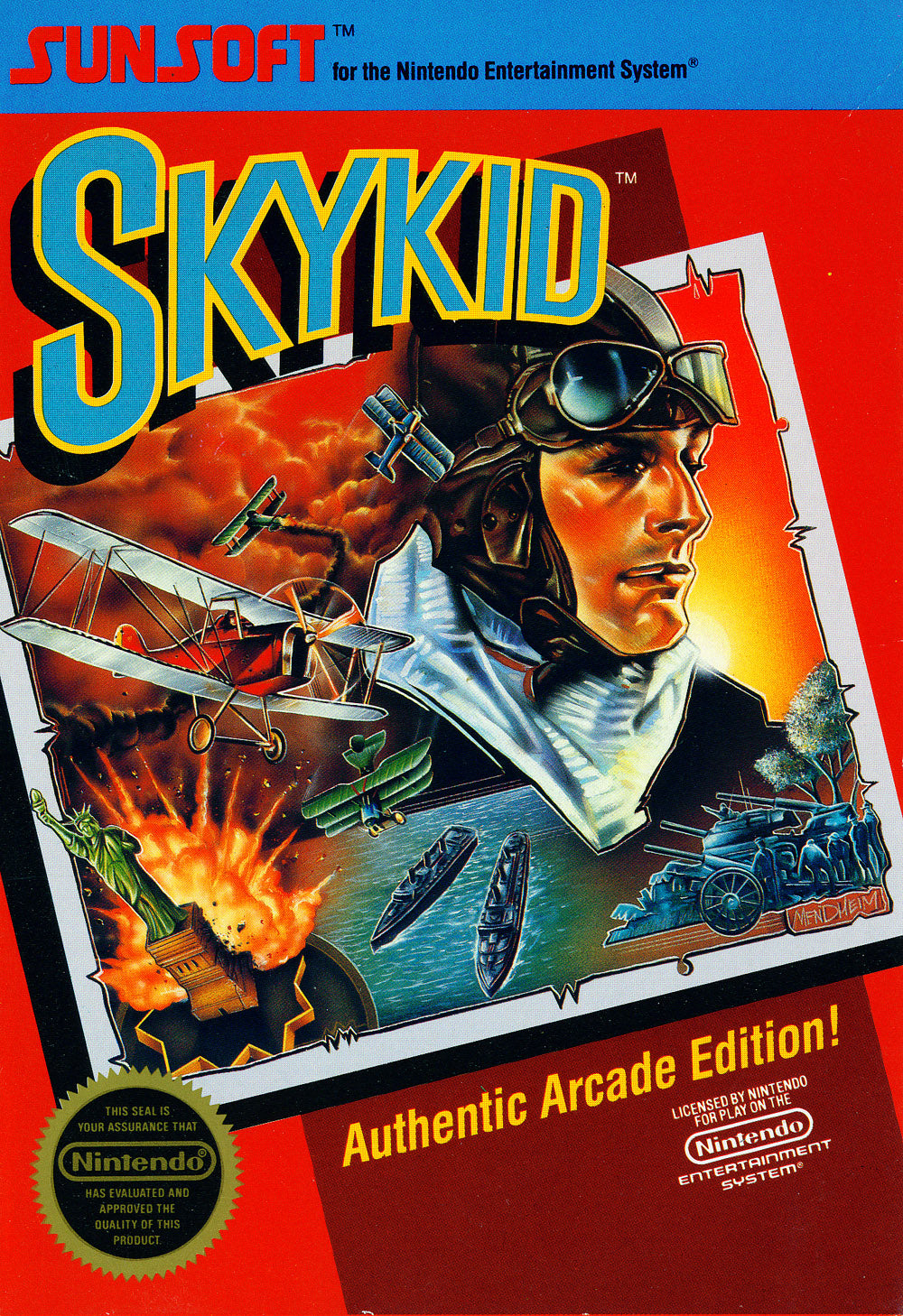 SKY KID  - NES (W/BOX)