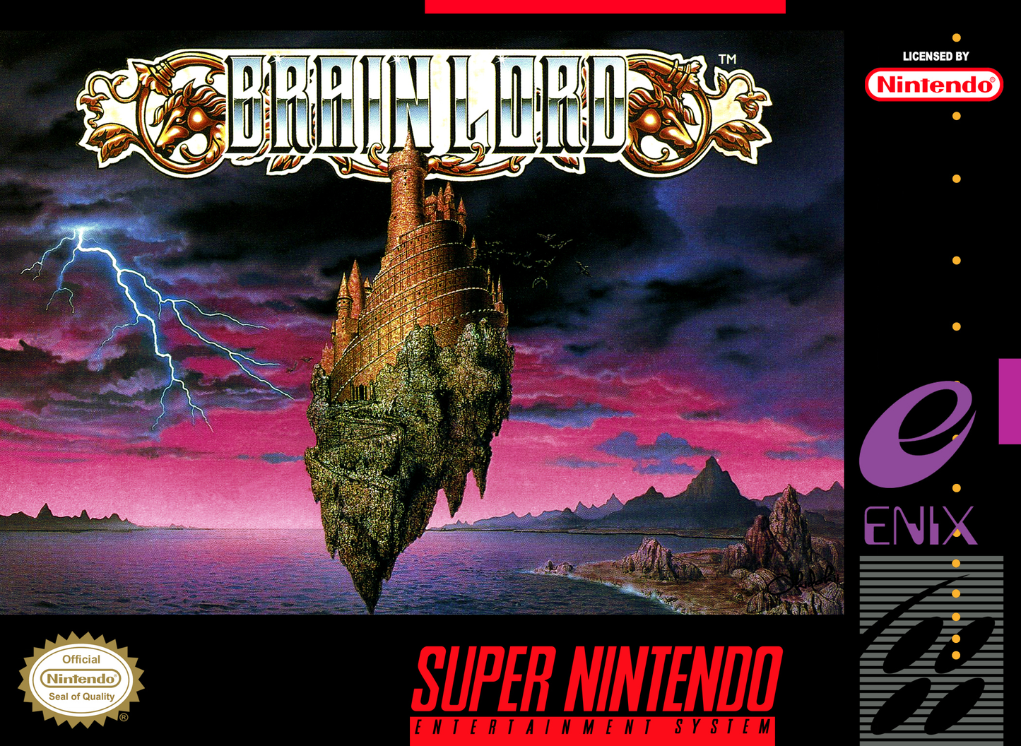 BRAIN LORD  - SNES (W/BOX)