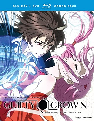 GUILTY CROWN (ANIME)  - BLU-COMPLETE SERIES-INC. DVD COPY