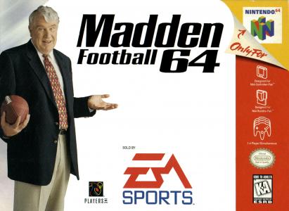 MADDEN 64  - N64 (CARTRIDGE ONLY)