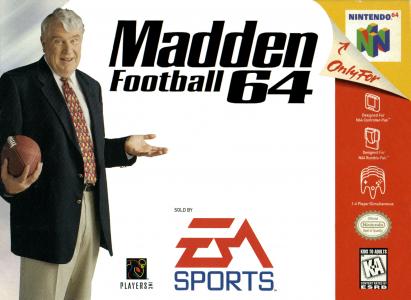 MADDEN 64  - N64 (W/BOX)