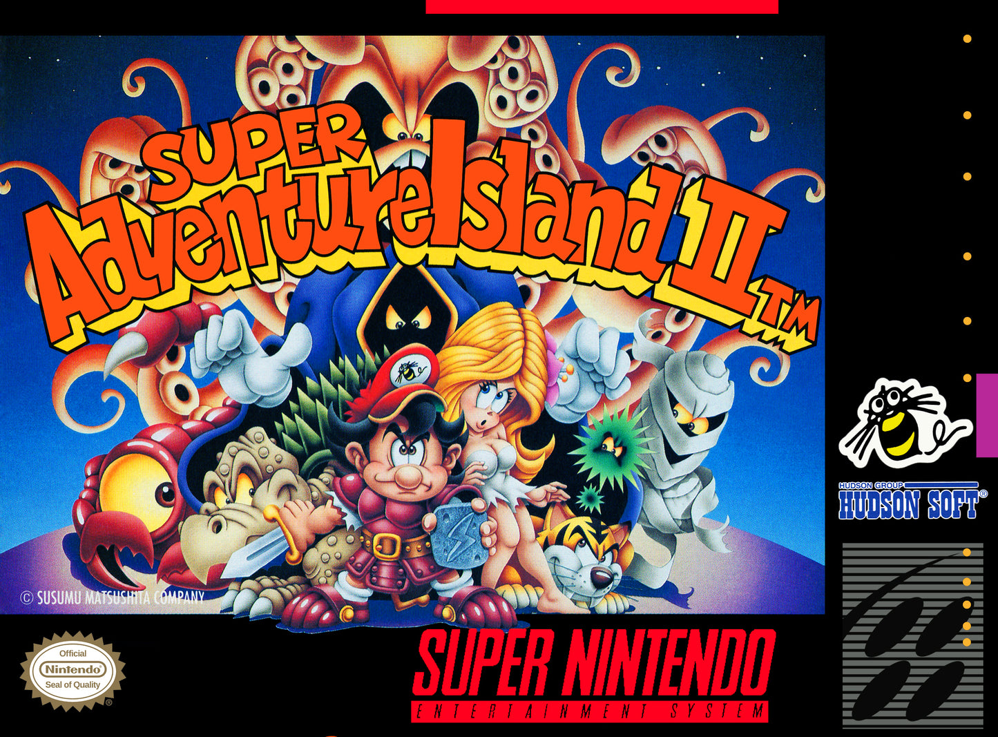 SUPER ADVENTURE ISLAND  - SNES