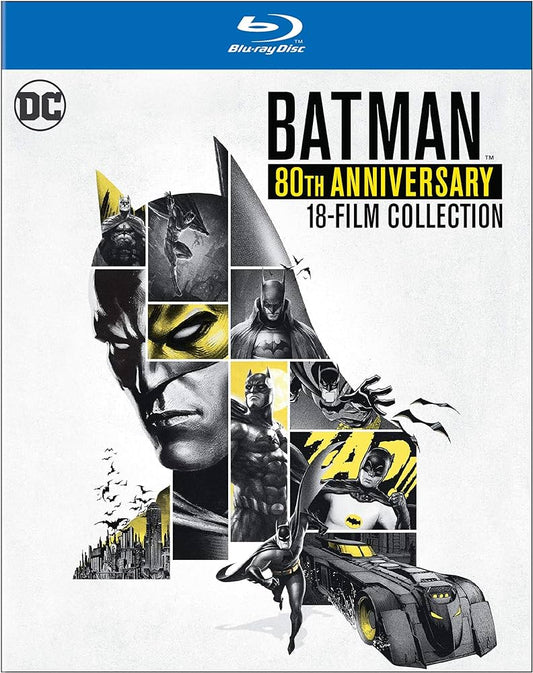 BATMAN (MOVIE)  - BLU-80TH ANNIVERSARY 18-FILM COLLECTION