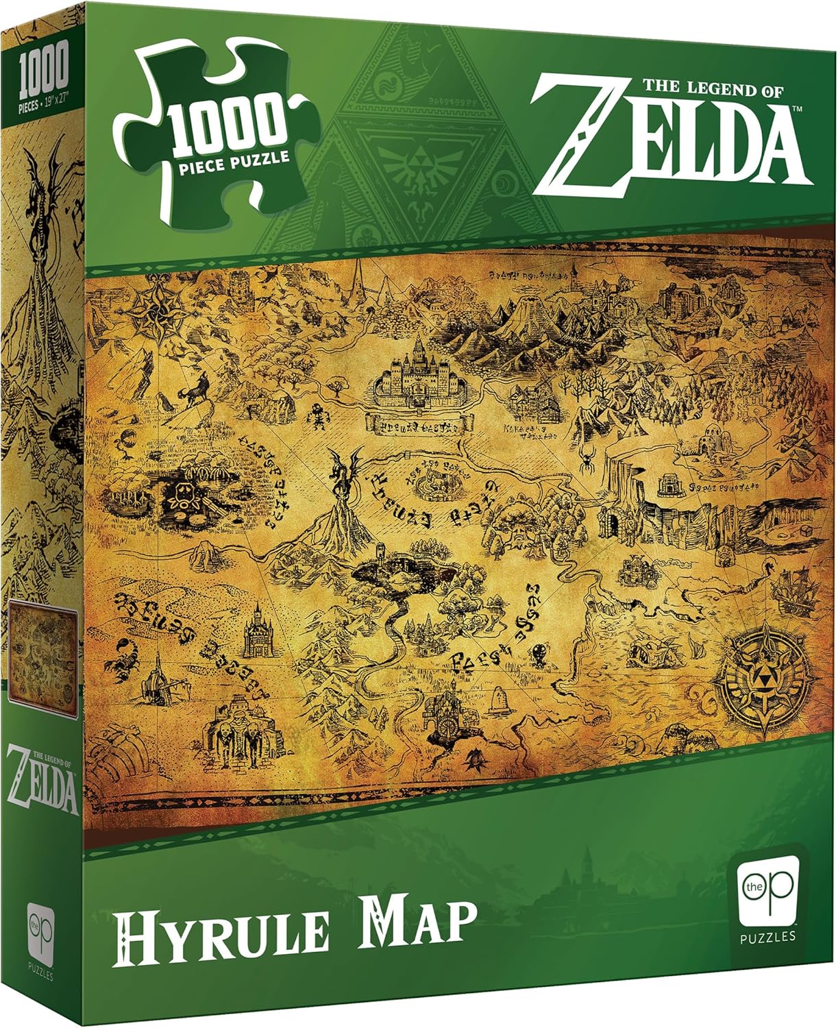 LEGEND OF ZELDA: HYRULE MAP - PUZZLE-1000PC