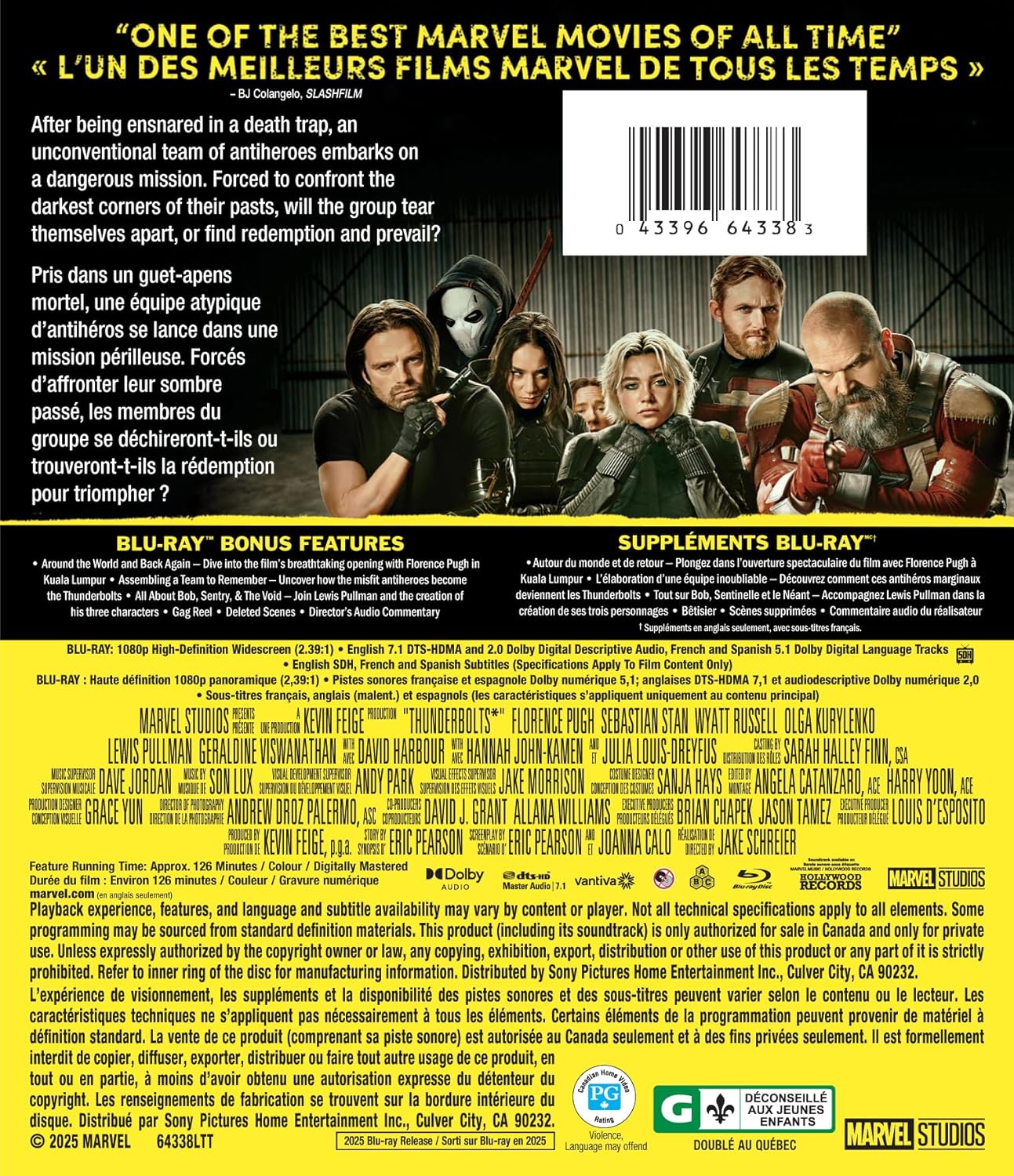 THUNDERBOLTS  - BLU