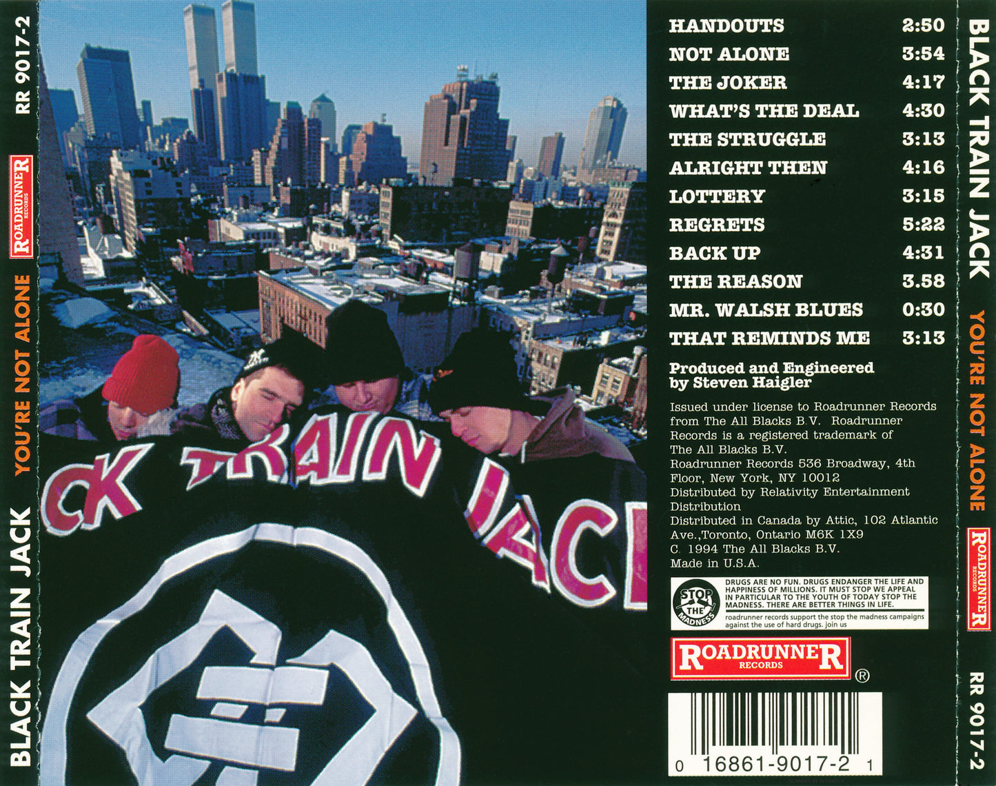 BLACK TRAIN JACK  - YOU'RE NOT ALONE
