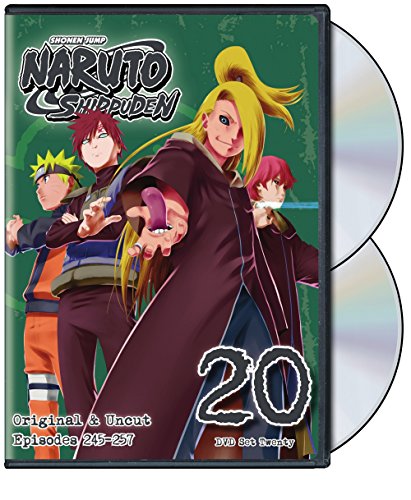 NARUTO SHIPPUDEN UNCUT SET 20 (EP.245-257)