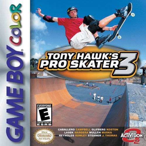 TONY HAWK'S PRO SKATER 3  - GBC