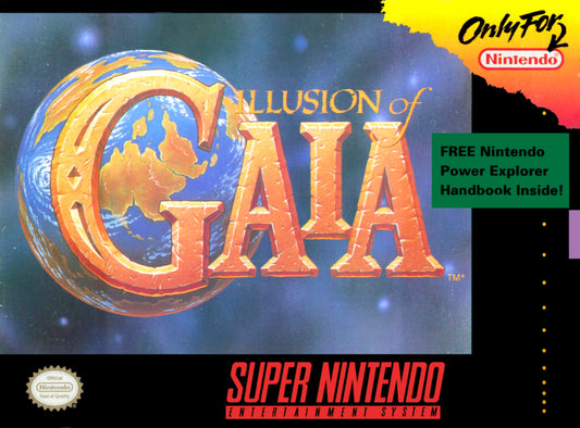 ILLUSION OF GAIA  - SNES (W/BOX)