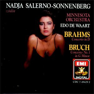 SALERNO-SONNENBERG, NADJA - BRAHMS & BRUCH: VIOLIN CONCERTOS
