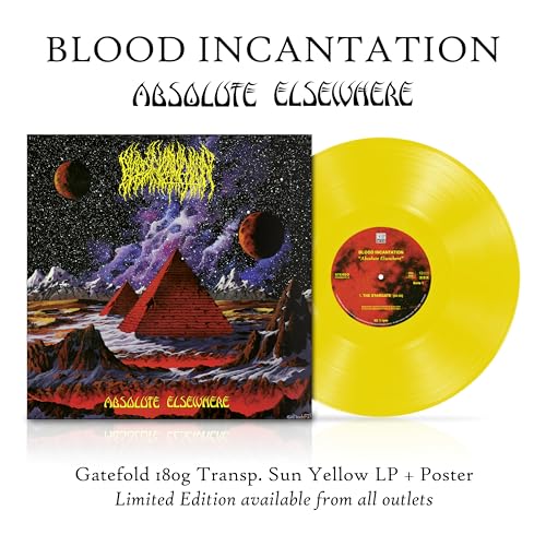 BLOOD INCANTATION - ABSOLUTE ELSEWHERE (LIMITED TRANSPARENT SUN YELLOW LP)