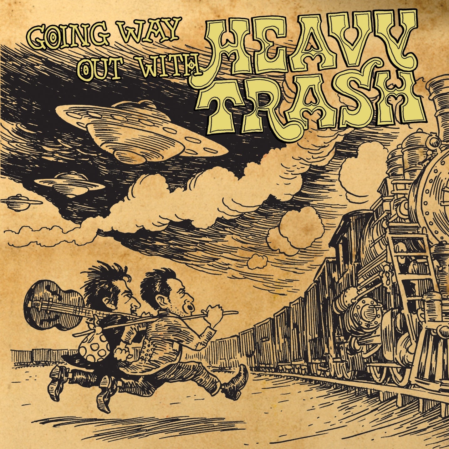 HEAVY TRASH  - GOING WAY OUT WITH HEAVY TRASH (2CDS)
