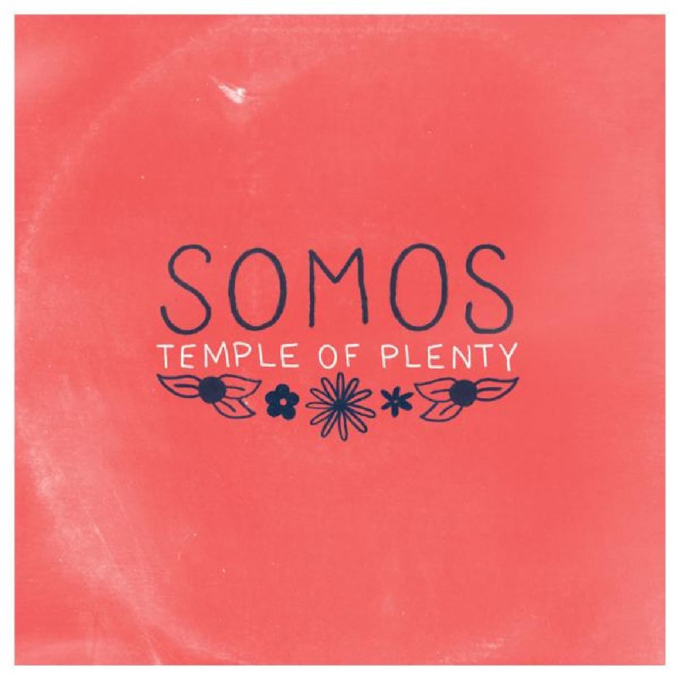 SOMOS - TEMPLE OF PLENTY (RED & SEA GLASS BLUE SPLASH VINYL)