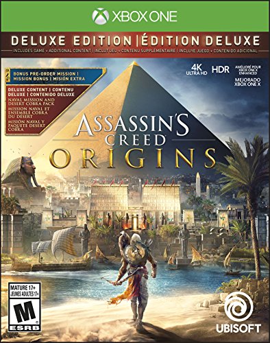 ASSASSINS CREED ORIGINS DELUXE EDITION (INCLUDES EXTRA CONTENT) - XBOX ONE