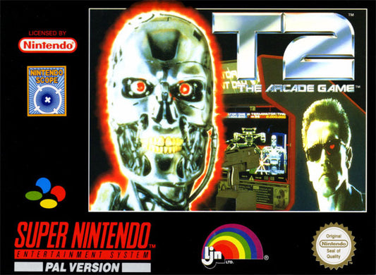 T2: THE ARCADE GAME  - SNES (W/BOX & MANUAL)